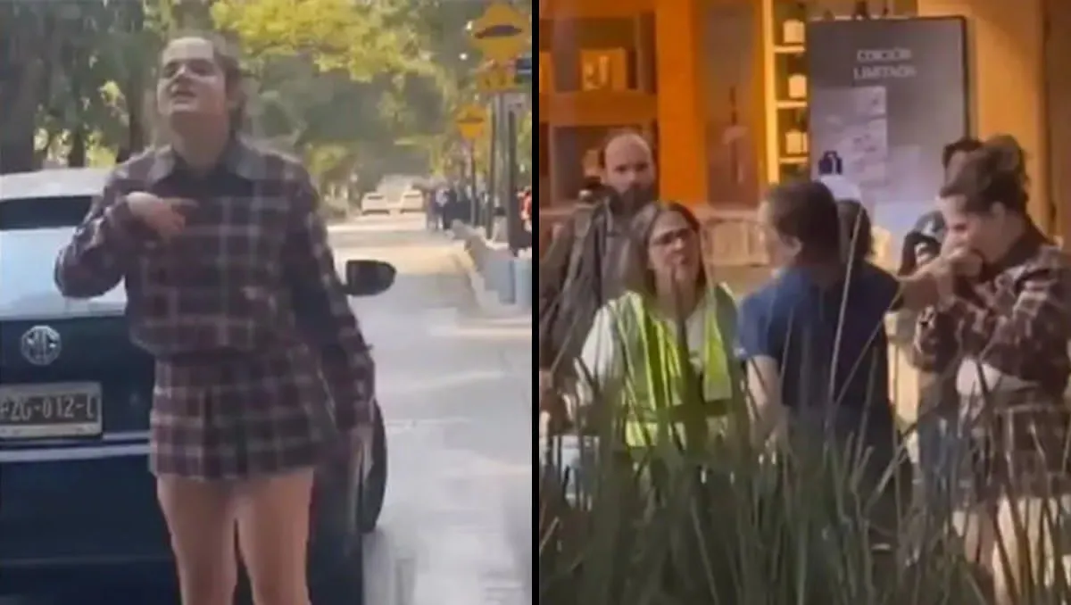 Apodan “Lady Naucalpan” a mujer que mordió a ciclista en CDMX