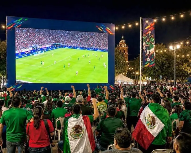 Ramos Arizpe invita a vivir el México vs. Inglaterra con pantalla gigante en la Alameda