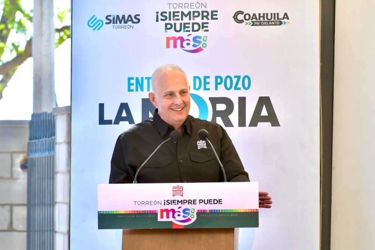 Arranca operación nuevo pozo en Torreón; beneficiará a más de 30 mil habitantes