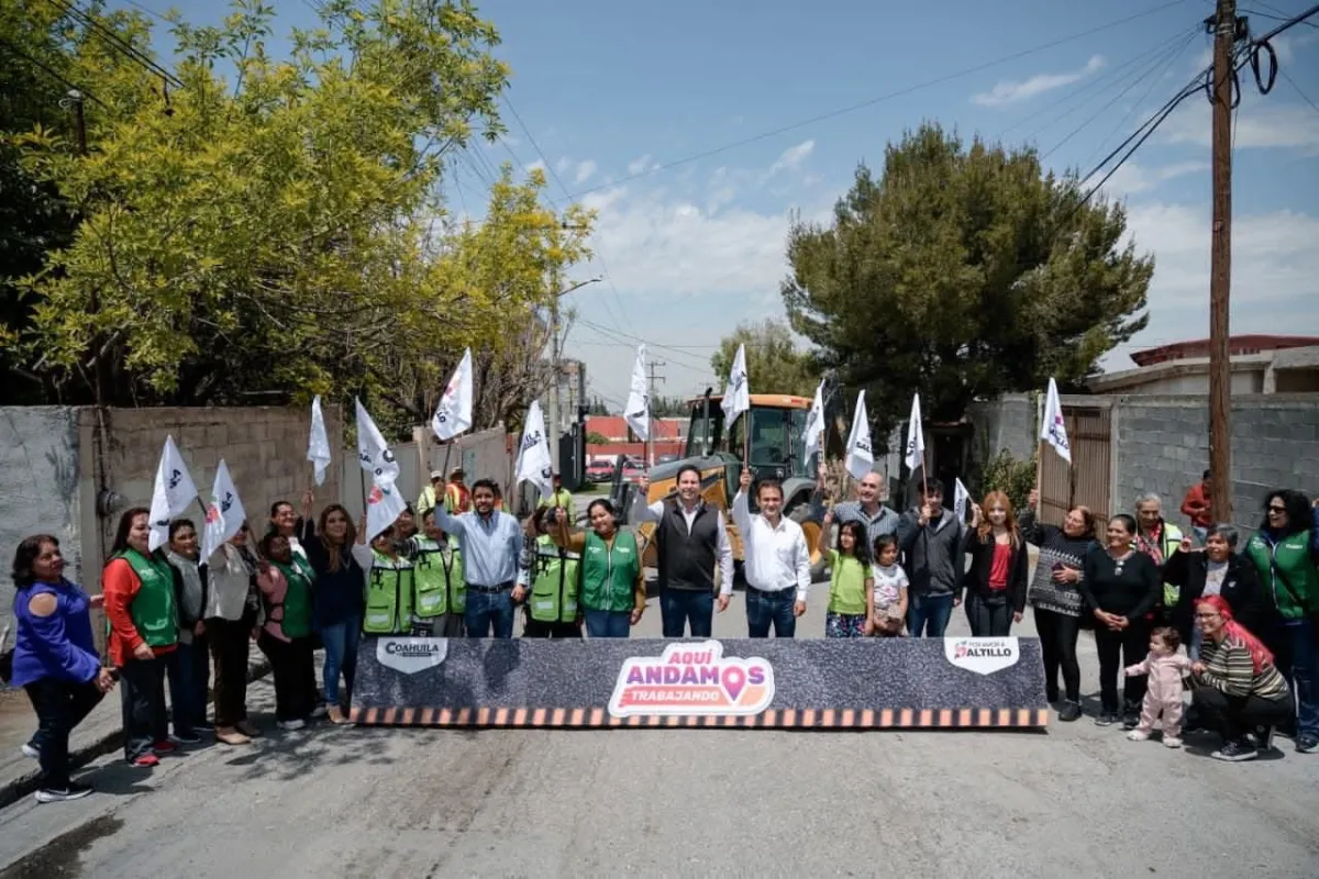 Arranca rehabilitación clave en Lomas de Lourdes al sur de Saltillo