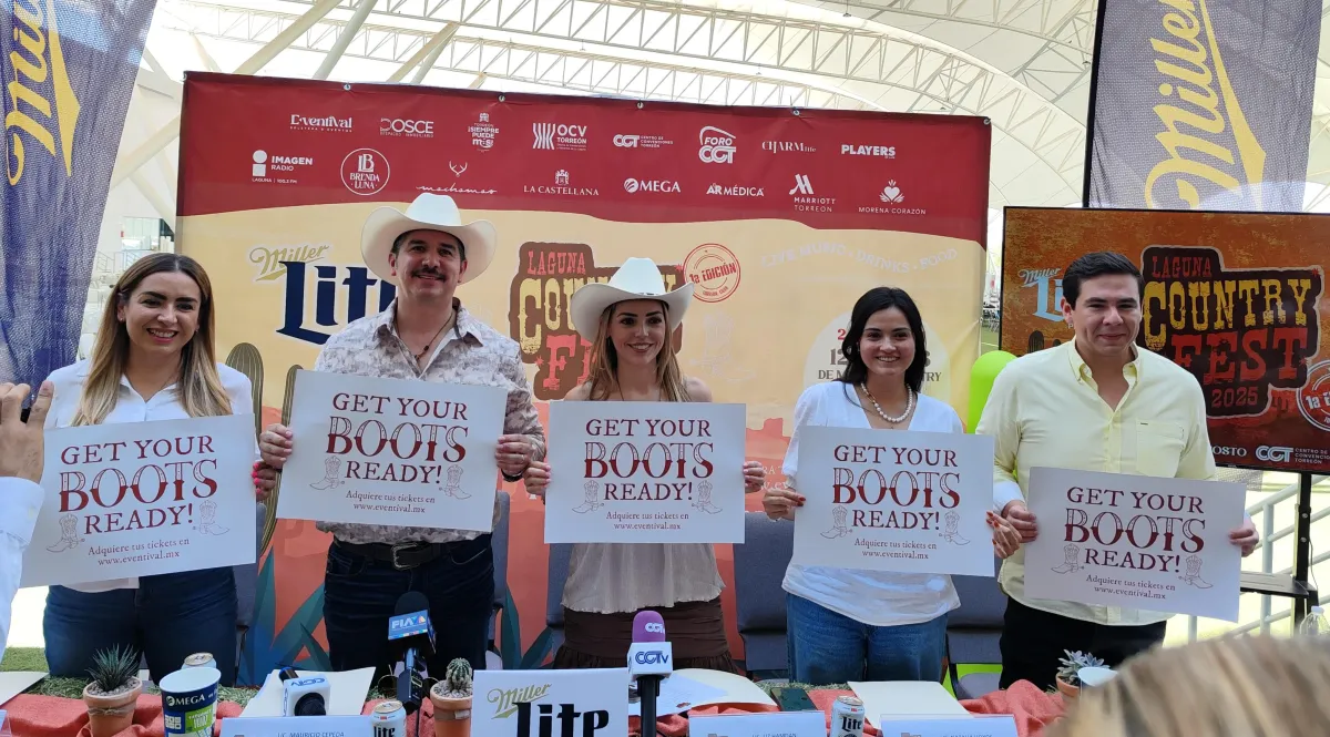 Torreón se alista para el primer Laguna Country Fest 2025: música, gastronomía y orgullo lagunero