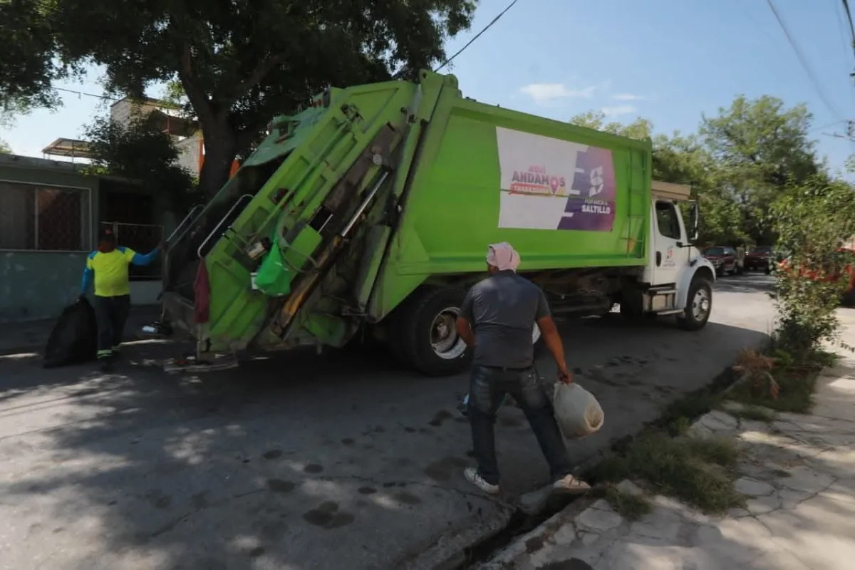 Saltillo suspenderá recolección de basura este 1 de enero; piden evitar sacar desechos a la calle