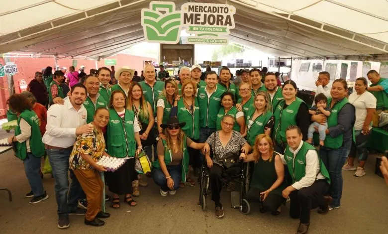 Llega el Mercadito Mejora a Espinoza Mireles con productos accesibles para las familias