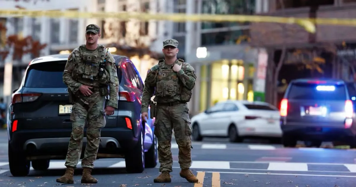 Trump pide reforzar Washington con 500 miembros adicionales de la Guardia Nacional tras ataque