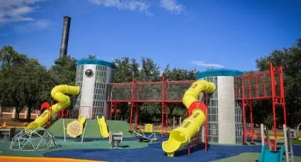 Parque Fundidora estrena zona infantil gratuita con juegos inclusivos e historia industrial
