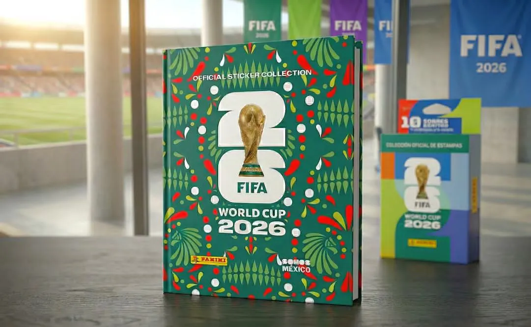 Álbum Panini del Mundial 2026 saldrá a la venta el 30 de abril en México