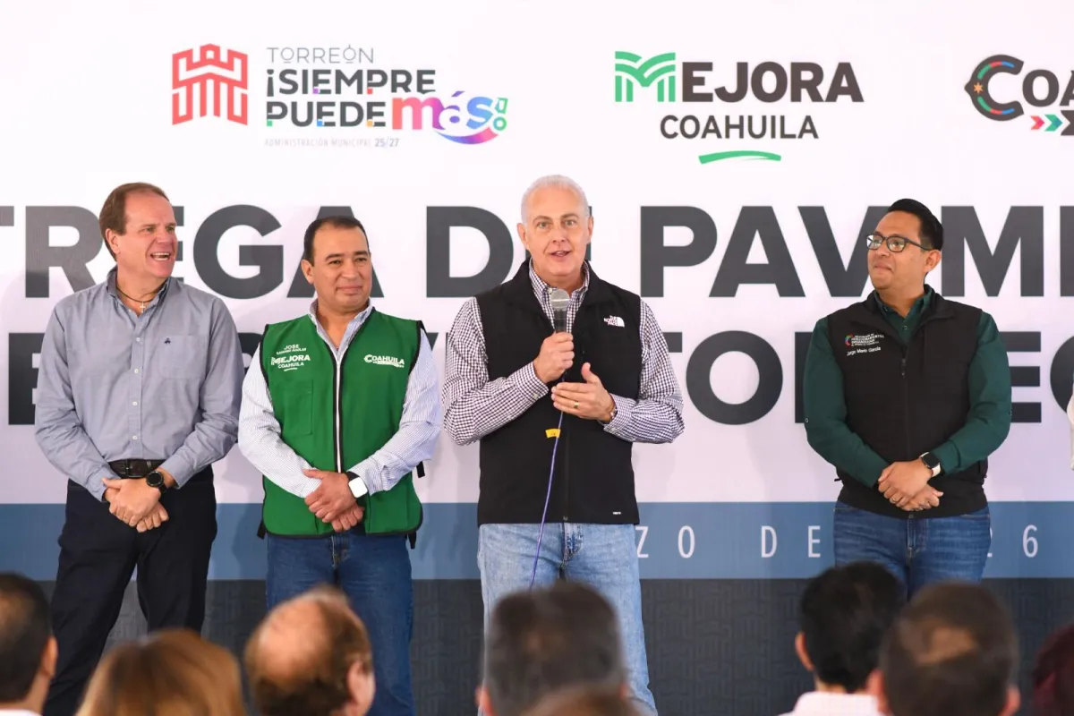 Torreón mejora movilidad con nueva pavimentación en bulevar Torreón 2000 y prolongación Juárez