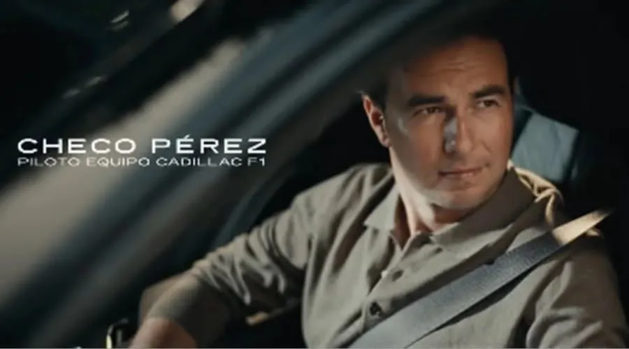 Vamos a hacer historia juntos”: Checo Pérez protagoniza el primer comercial de Cadillac en Fórmula Uno